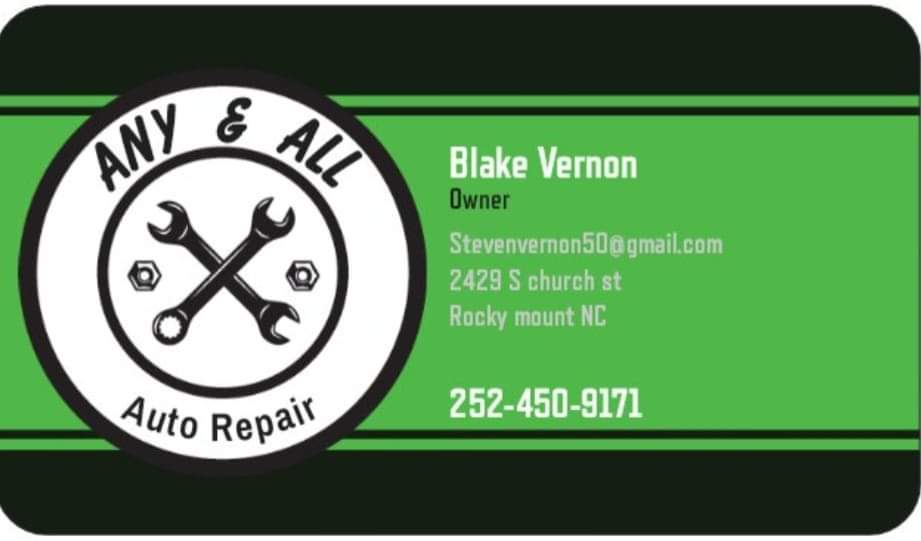 Any & All Auto Repair Rocky Mount